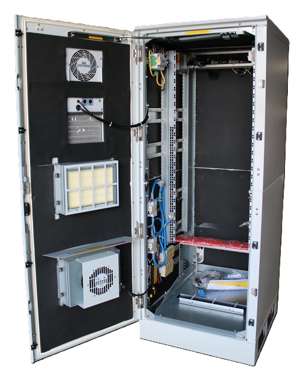 Eltek Outdoor Equipment Enclosure Cabinet IP55 (Nema 4 equivalent) 26RU - Image 3