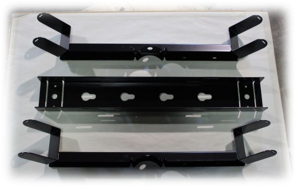 New Steel Pole Mount H-Frame Fiber Slack Storage by American Products AM-3432-FSF-G-B - Image 4
