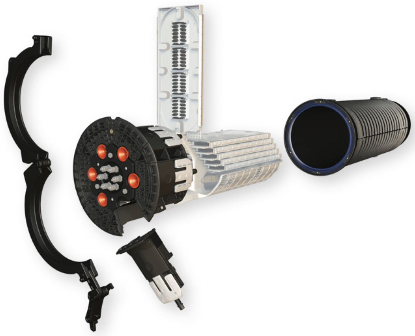 AFL Apex X-2 Splice Case Enclosure AX-2-B-L-1-2-2-X - Image 3