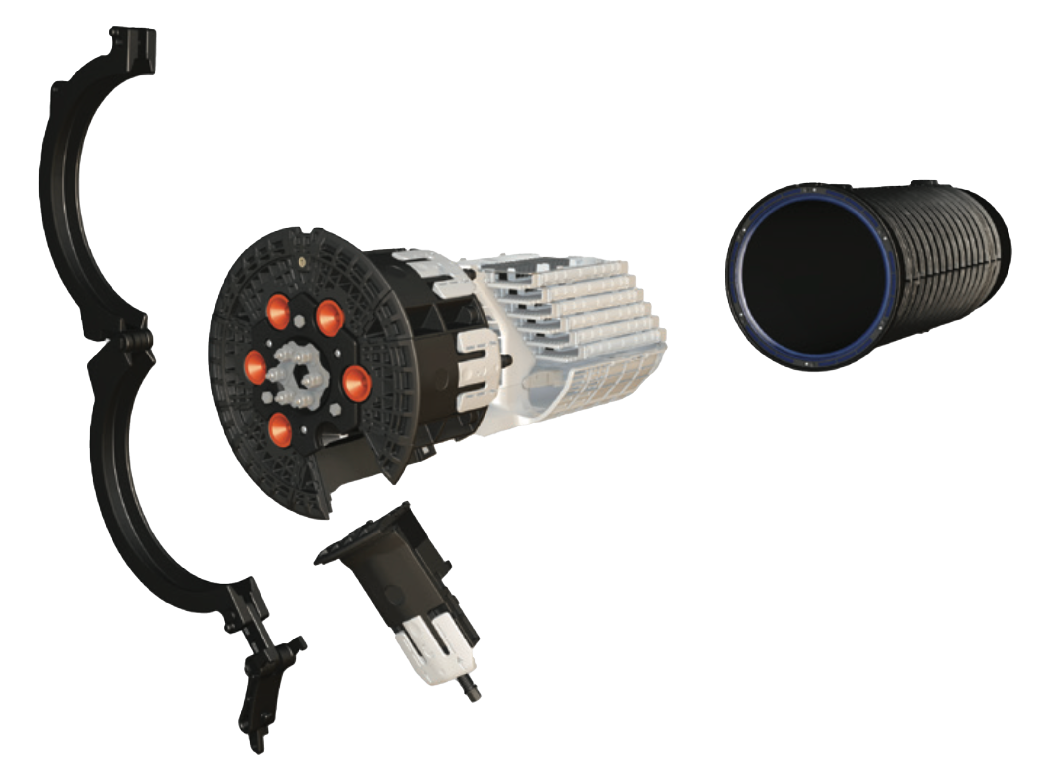 AFL Apex Splice Case Enclosure AX-2-B-X-0-6-6-X - Image 2