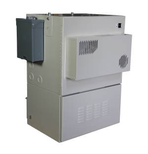 Telecom and Power enclosure cabinet